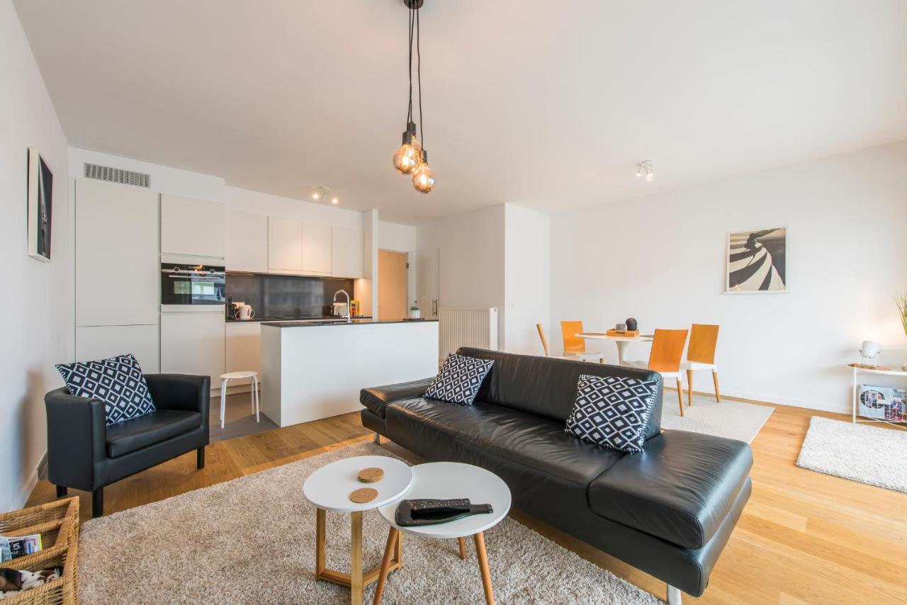 Modern Apartment With Terrace Near The Beach Ostende Exteriér fotografie